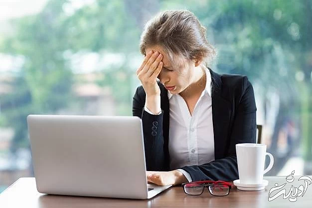 سردرد کار با کامپیوتر سردرد کامپیوتر